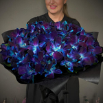 Букет орхидей «Космос ураган‎»