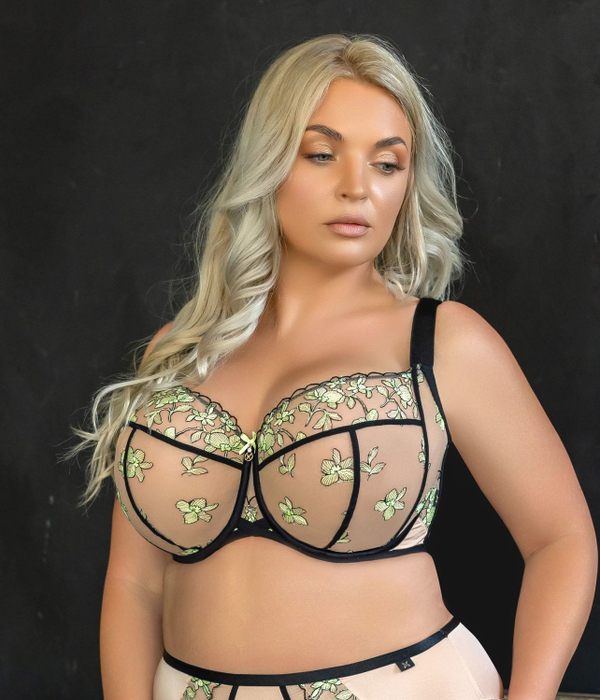 Бюстгальтер Kris Line Lime Soft Full Cup (бежевый/лайм)