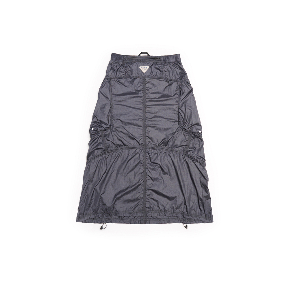 Юбка Nothomme Blue Metallic Nylon Tooling Half Skirt "Blue Gray"