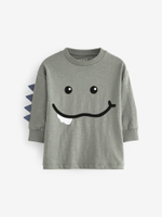 Лонгслив для мальчика Next B64-983, Хаки