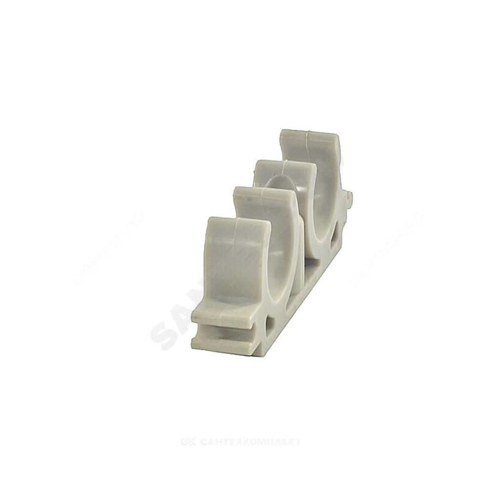 Опора PP-R двойная серая Дн 32 VALFEX 10161032Г
