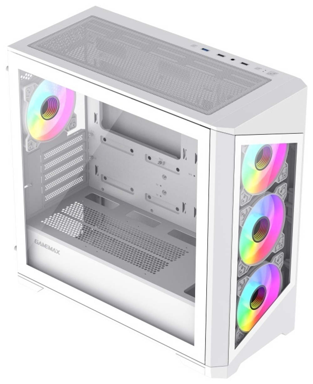 Корпус Game Max Destroyer TGW белый