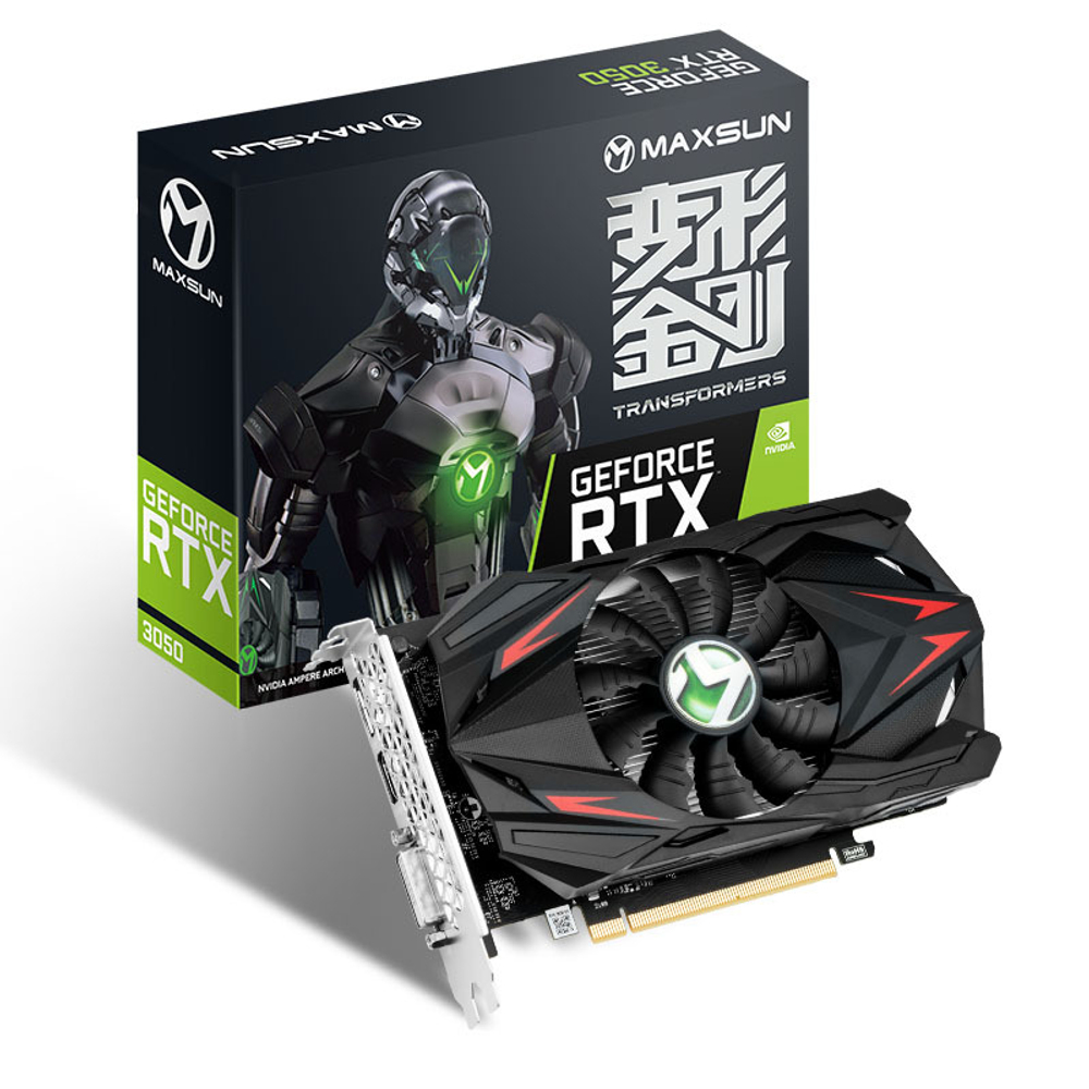 Видеокарта Maxsun MS-GeForce RTX3050 ( 6G S0)