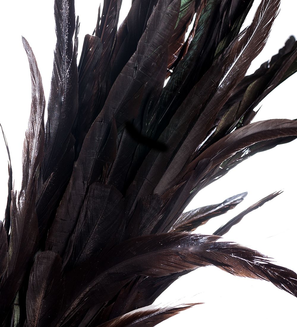 14-063 Декоративный веничек из перьев (о. Бали)