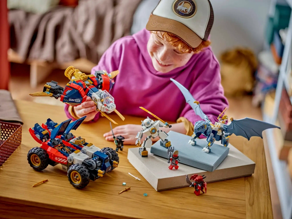 Конструктор LEGO Ninjago 71834 Ультра-комбайнерный мех Зейна