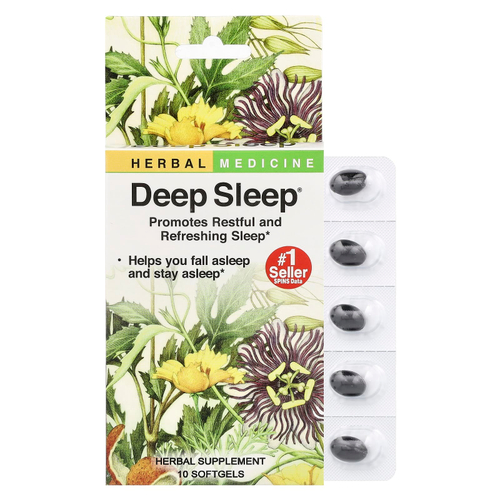 Herbs Etc., Deep Sleep®, 10 мягких таблеток