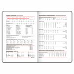 Ежедневник недатированный А5 (138х213 мм), BRAUBERG VISTA, под кожу, гибкий, 136 л., "Botanica", 112011