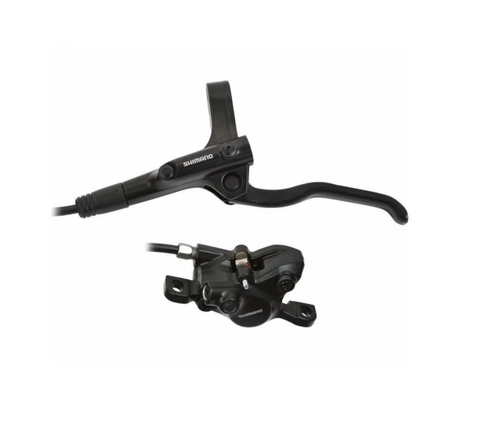 Тормоз дисковый Shimano MT200, BL(прав)/BR(задн), полимерные колодки, 1700мм, черный