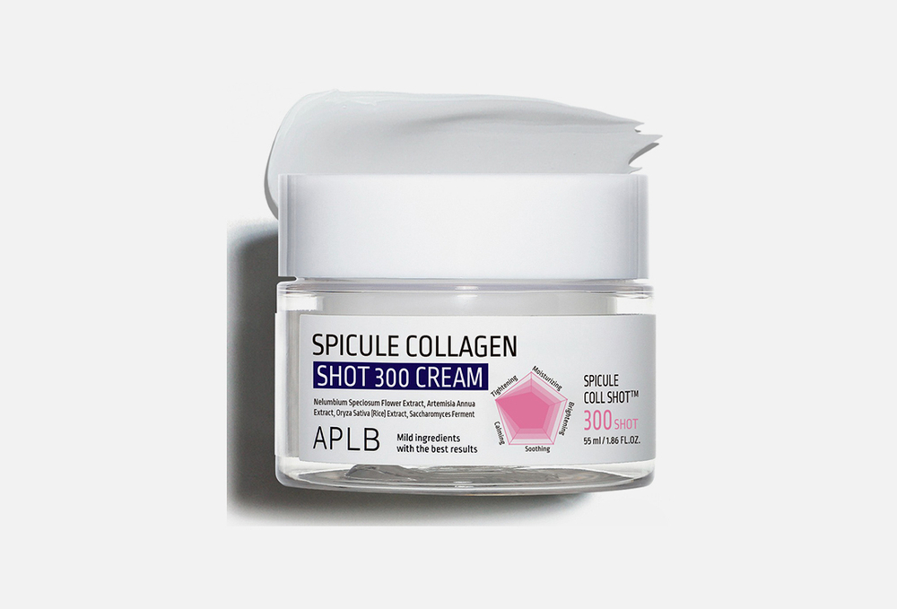 APLB Крем со спикулами и коллагеном Spicule Collagen Shot 300 Cream (55 мл)