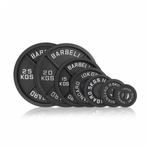 Диск 51 мм. чугунный окрашенный 10 кг, VictoryFit VF-SC511000