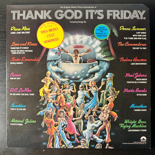 Thank God It's Friday - The Original Motion Picture Soundtrack 3LP (Франция 1978г.)