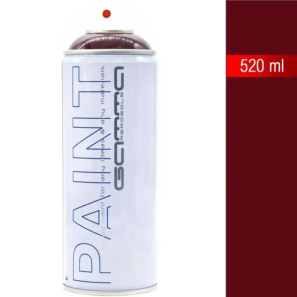 RAL 3005 красное вино акриловая краска аэрозольный баллончик 520мл. Gamma Paint РАЛ 3005