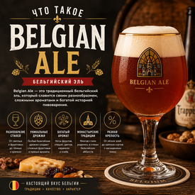 Что такое Belgian Ale (Бельгийский эль)