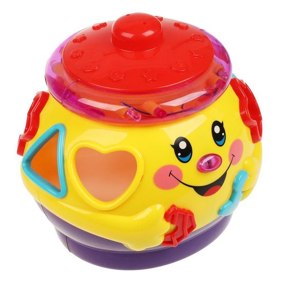 Обучающая игрушка Музыкальный горшочек Шаинский в кор. Умка