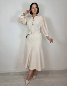 Платье ремнем 03590-1 Fabrika