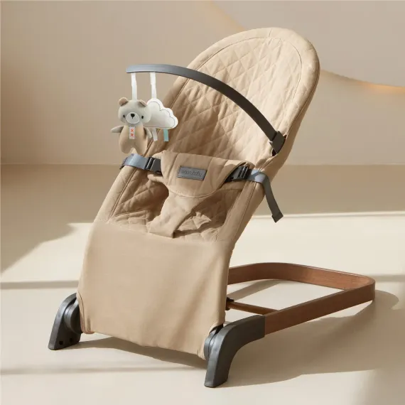 Детский шезлонг Amarobaby Harmony Бежевый