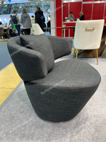 Кресло вращающееся CRS22 темно-серый FA802-12