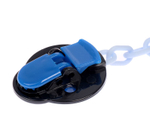 2932012 Держатель для пустышки «Божья коровка», на цепочке, цвет синий