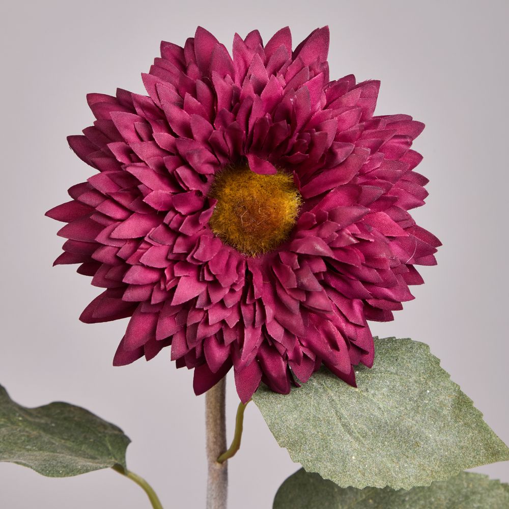 ЦВЕТОК ИСКУССТВЕННЫЙ "ПОДСОЛНУХ" ВЫСОТА=60СМ. (МАЛ=24 ШТ/КОР=96ШТ.)