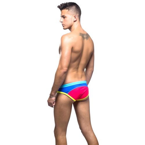Мужские плавки синие Andrew Christian Aliso Bikini w/ Show-It Tech