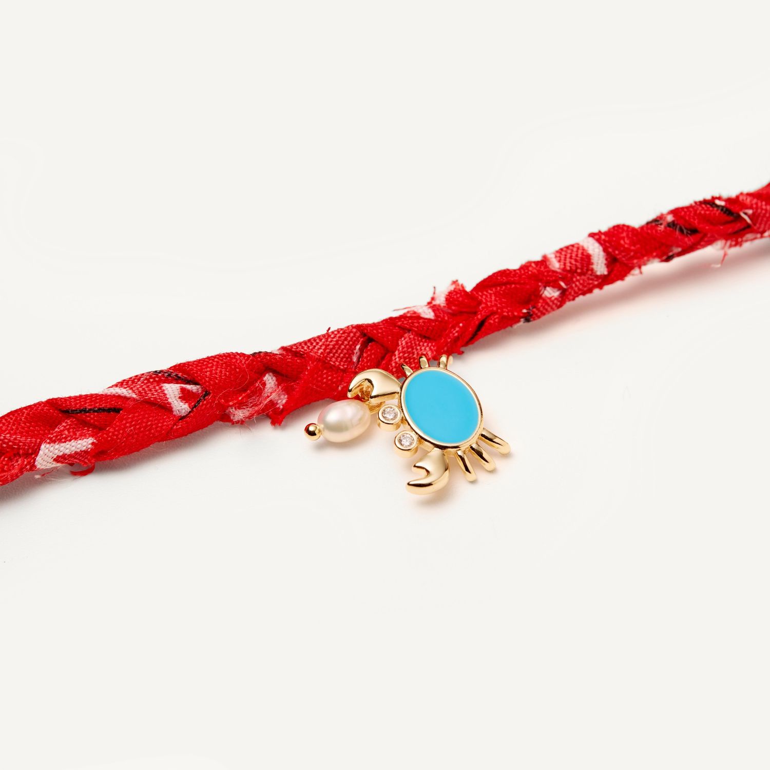 Анклет Braded Bandana Anklet - Red