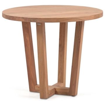 Круглый стол Nahla из массива акации с натуральной отделкой Ø 90 см Испания La Forma