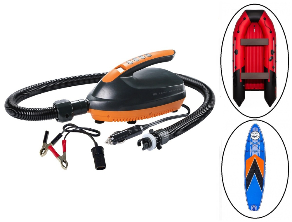 Насос высокого давления (полного цикла) BST HT-781 для лодок ПВХ и SUP досок