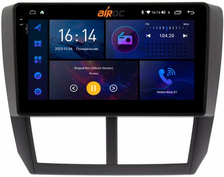 Магнитола для Subaru Forester 3 (SH) 2008-2013, Impreza GH, GE - AIROC 2K RI-3403 Android 12, QLed+2K, ТОП процессор, 8/128Гб, CarPlay, SIM-слот