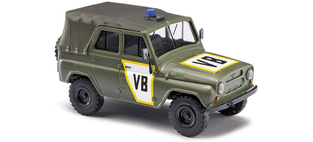 Автомобиль УАЗ 469 Полиция Чехословакии (H0, 1:87)