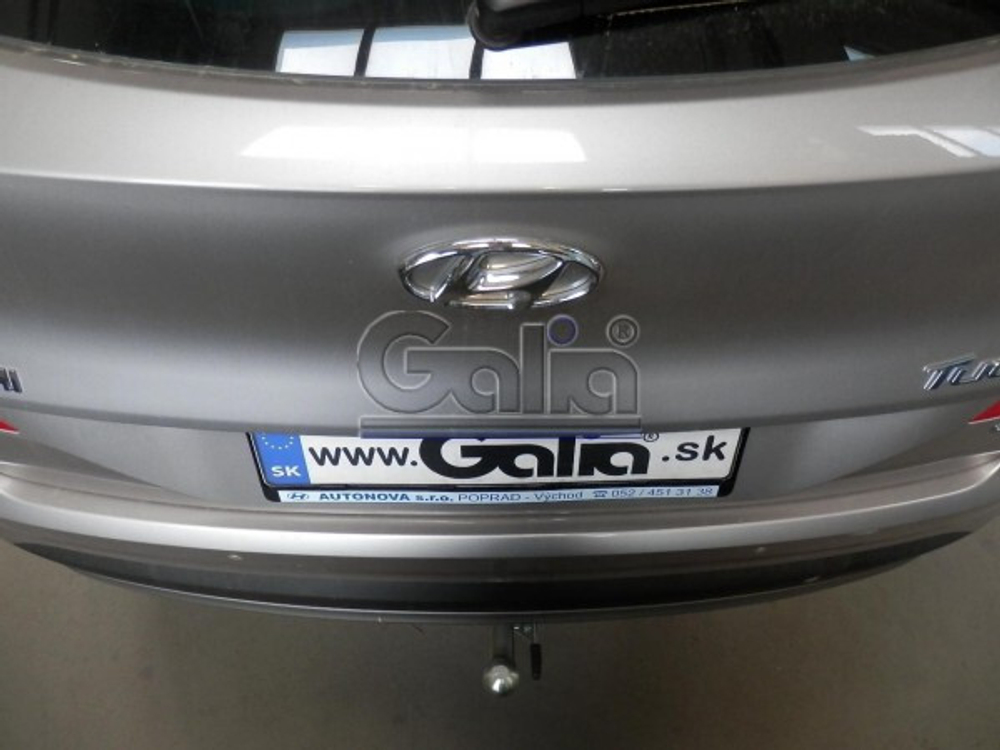 Фаркоп оцинкованный Galia H103A для Hyundai Tucson 2018-(паспорт и сертификат в комплекте)(без электрики)