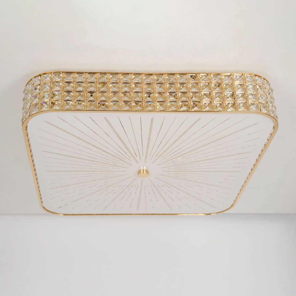 Citilux Портал CL324202 Люстра хрустальная Золото