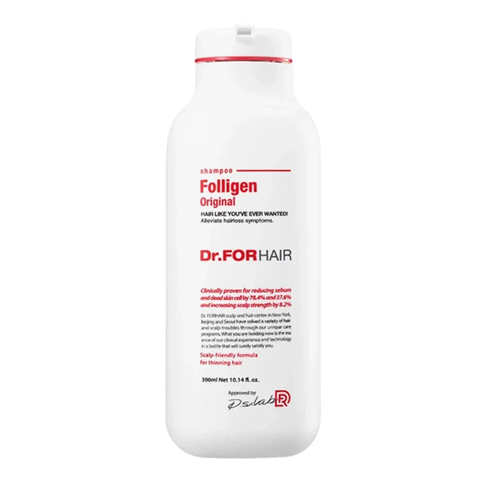 Dr.ForHair Folligen Original Shampoo 300 ml Укрепляющий шампунь против выпадения волос