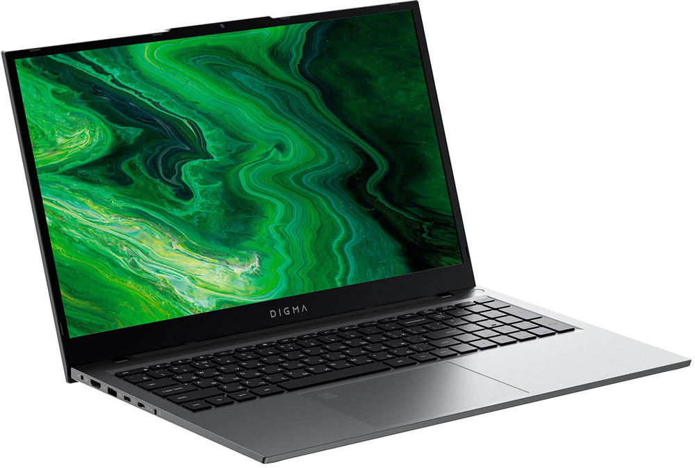 Ноутбук  Digma Pro Fortis 15.6 ", Core i3, 16 Гб RAM, 512 Гб SSD, UHD Graphics, Серый