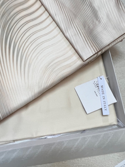 Постельное белье 2 спальное евро макси Blumarine Romantic бежевое