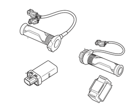 08T70-MJN-A02. Grip Heater. Honda for 22.2mm handle bar