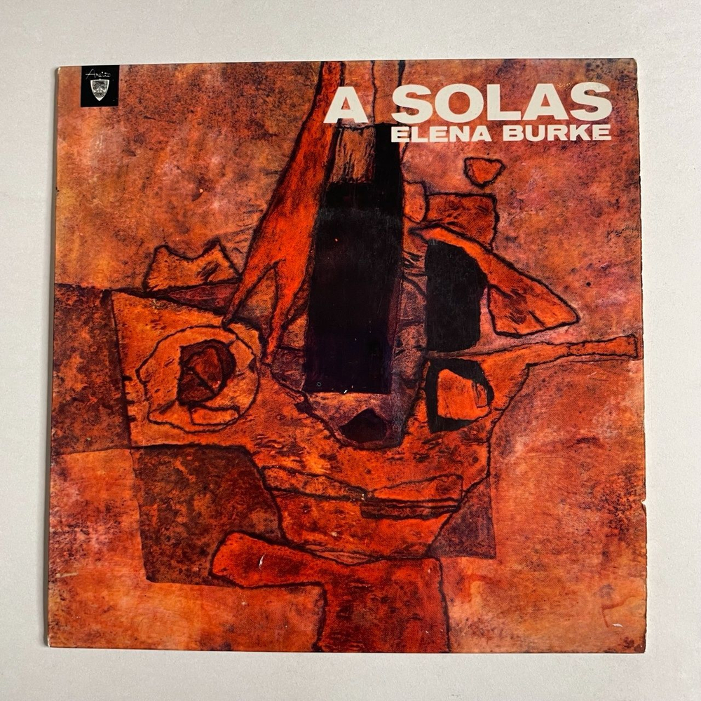 Винтажная виниловая пластинка LP Elena Burke A Solas (Cuba Куба 1962) 7 дюймов, 45 RPM, Single