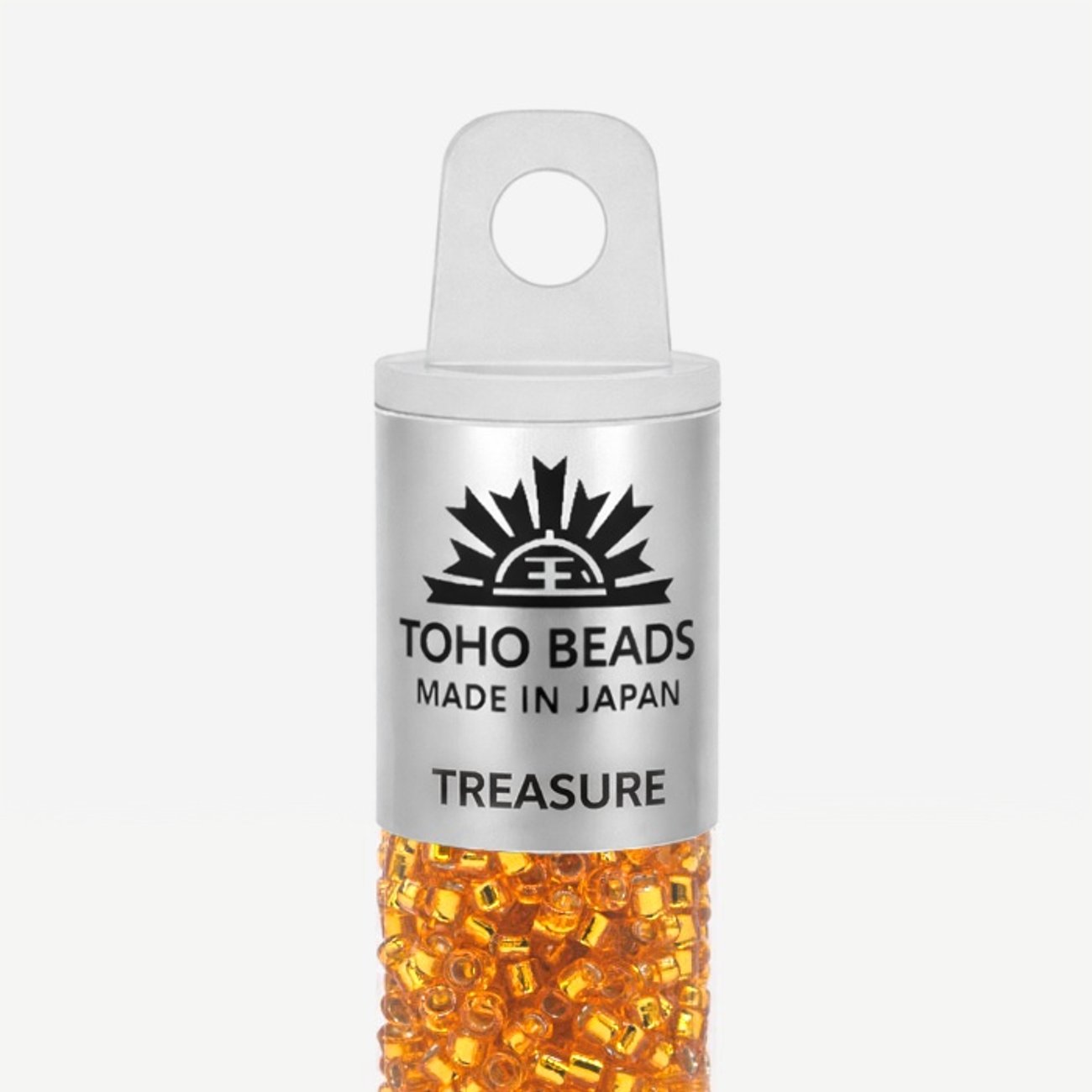 Японский бисер TOHO Treasure (№30), с внутренним серебрением, прозрачный