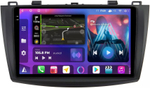 Магнитола для Mazda 3 BL, Axela 2009-2013 - FarCar BM034M-2K монитор 9.5" 2K QLED на Android 14, TS10, 4+32Гб, CarPlay, 4G SIM-слот