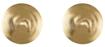 Стильные круглые гладкие пэстисы (Цвет: золотистый)