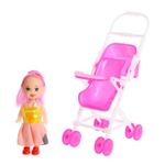 2021523/Кукла в коляске, 17*9,2*7,5 см/12