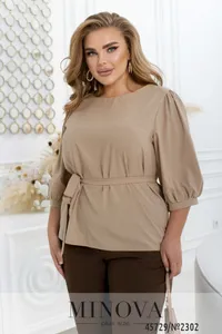 Блуза 2302-бежевый Minova