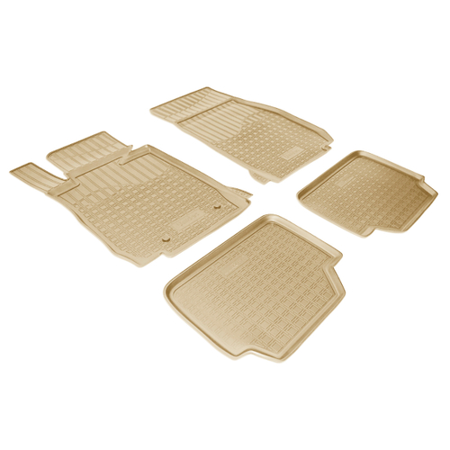 Ковры в салон Norplast/Unidec для BMW 1 в кузове F20/F21 (2011-), Бежевый, арт.NPA10-C07-010-B