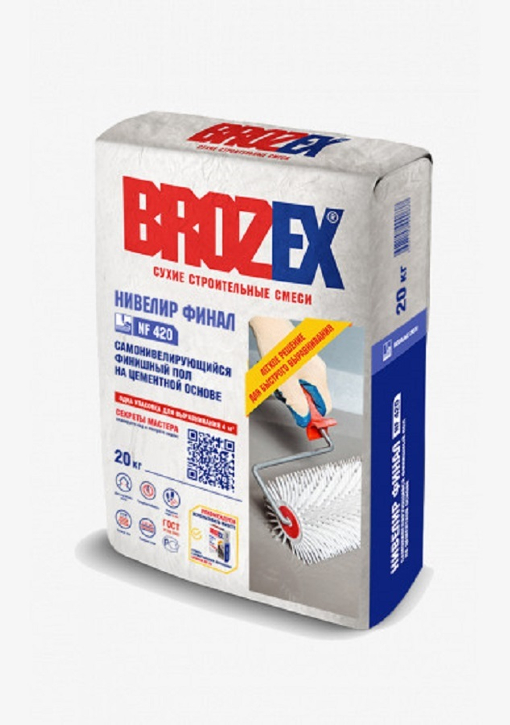 Нивелир Финал BROZEX Ровнитель для пола NF-420 (НП-42)  20кг