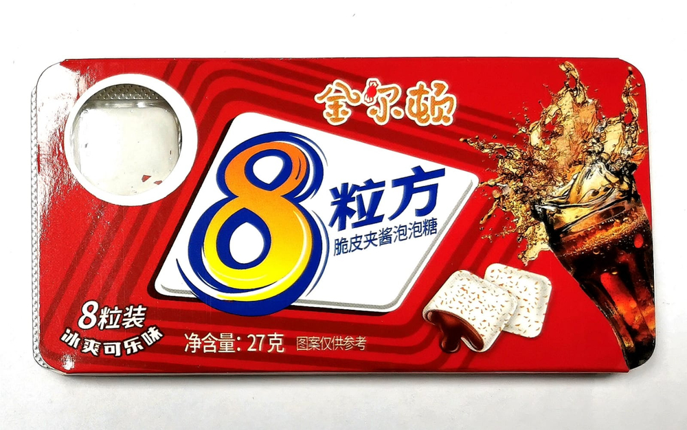 Жевательная резинка 8 КОЛА  в блистере 27гр