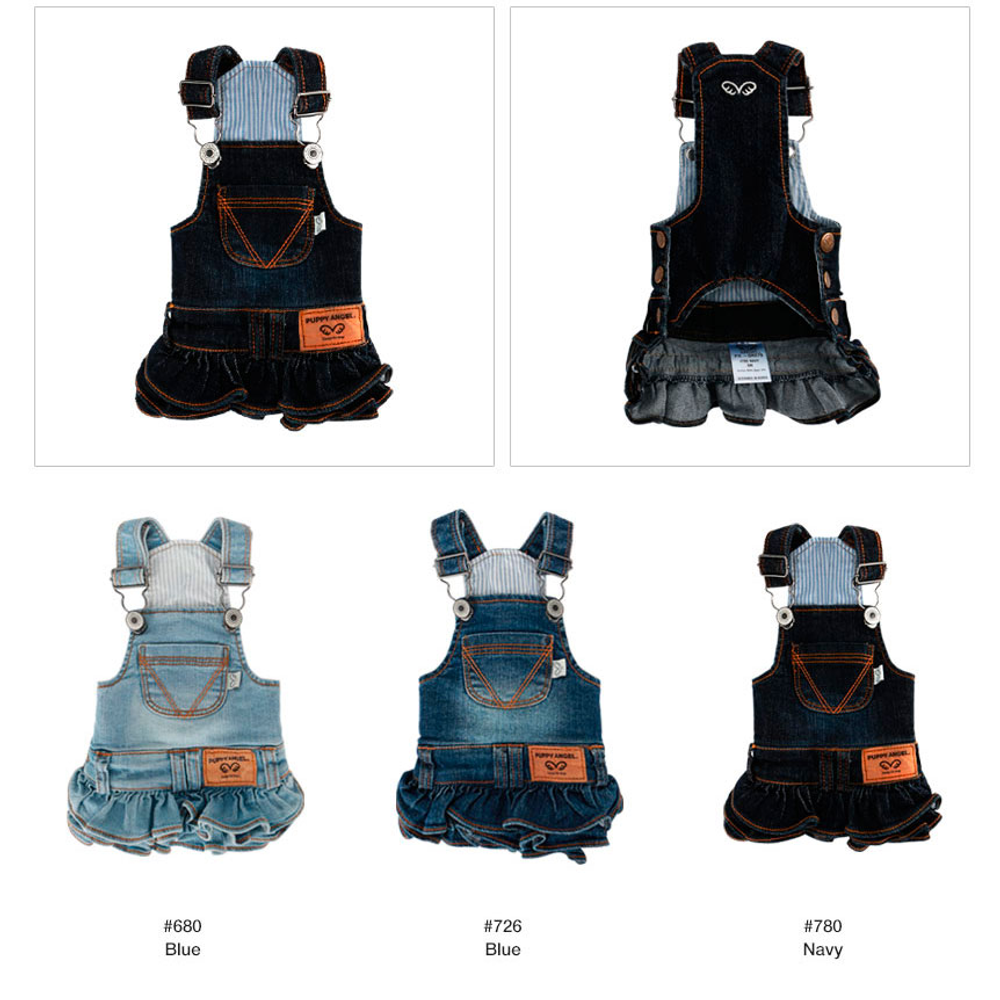 279 Сарафан джинсовый