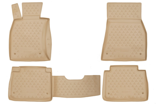 Коврики в салон LEXUS LS460 07/2006-, 4 шт. (полиуретан, бежевые) Element.NLC.29.11.212K