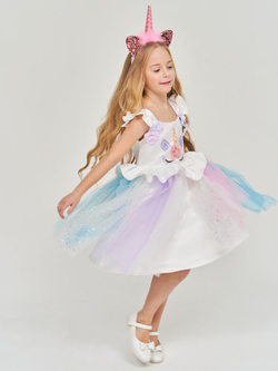 Пышное нарядное платье Единорога