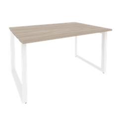 Onix Стол переговорный O.MO-PRG-1.3 Дуб Аттик/Металл Белый 1380*980*750