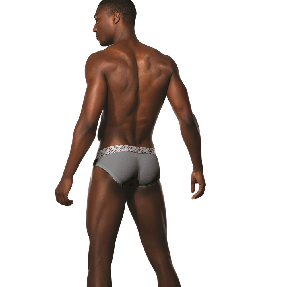 Трусы-брифы с сереберистой резинкой Doreanse Silver Line (Размер: M) (Цвет: темно-серый)
