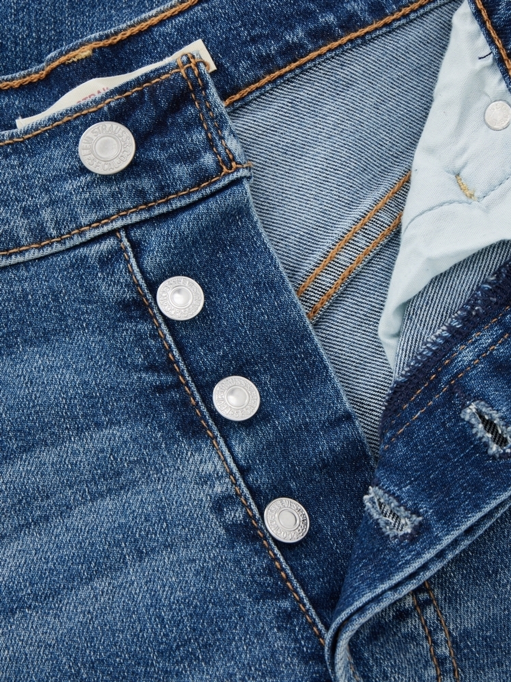 Женские прямые джинсы с завышенной талией Levi's Ribcage Straight Ankle 72693-0208